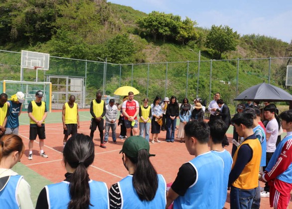 외국인 예배부 체육 교류 행사